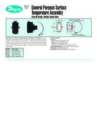 Thumbnail of document Data Sheet - Series S2-2 General Purpose Surface Temp. Assemby